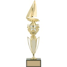 Odak Kupa - Figürlü Kupalar - Yelken Figürlü Kupalar FG-044 B - 44 cm