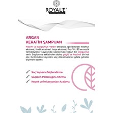 Royale Professional Şampuan - Argan Keratin Shampoo 500ml
