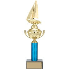 Odak Kupa - Figürlü Kupalar - Yelken Figürlü Kupalar FG-052 A - 45 cm