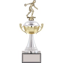 Odak Kupa - Figürlü Kupalar - Bowling Kadın Figürlü Kupalar FG-046 A - 35 cm
