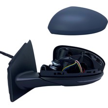 Spj Dış Dikiz Aynası Renault Megane 2016-2023 Elektrikli, Isıtmalı, Sinyalli, Otomatik Katlanır, Astarlı Kapak, 9 Pin