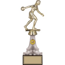 Odak Kupa - Figürlü Kupalar - Bowling Kadın Figürlü Kupalar FG-010 A - 27 cm