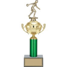 Odak Kupa - Figürlü Kupalar - Bowling Kadın Figürlü Kupalar FG-050 B - 38 cm