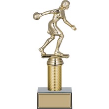 Odak Kupa - Figürlü Kupalar - Bowling Kadın Figürlü Kupalar FG-007 C - 24 cm