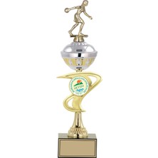 Odak Kupa - Figürlü Kupalar - Bowling Kadın Figürlü Kupalar FG-065 C - 43 cm
