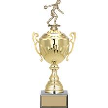 Odak Kupa - Figürlü Kupalar - Bowling Kadın Figürlü Kupalar FG-089 C - 42 cm