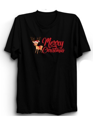 The Fame Noel Baba, Deer, Geyik, Merry Christmas, Yeni Yıl, Yılbaşı Tişört