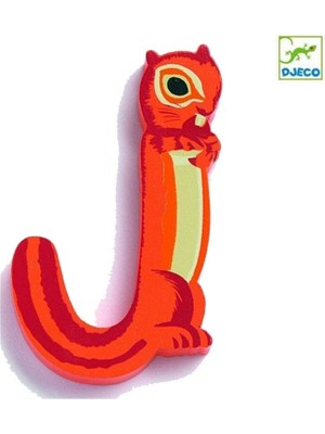 Djeco Harfler - J - Animals Letter