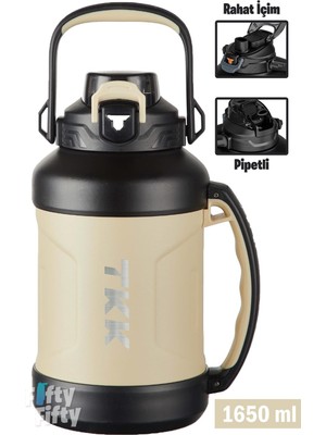 Vagonlife Tkk 1650 ml Profesyonel Kamp Matarası