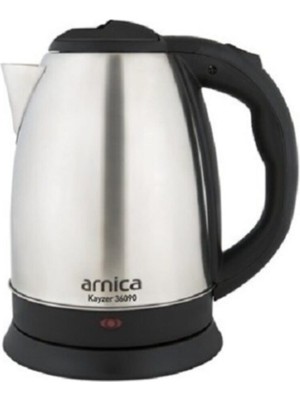 Arnica Kayzer 36090 Su Isıtıcı 1,7 Lt Paslanmaz Çelik Otomatik Kapanma Metalik Gümüş Enerji Tasarruflu