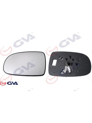 GVA Ayna Camı Sol Corsa C 2000-2006 Mekanik Konveks VM-200AGL 1428863-1428836