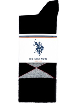 U.S. Polo Assn. Siyah Erkek Çorap A081SZ013.P01.GEUS