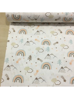 Baby Meva Müslin Pike Örtü 80X100 Ölçülerinde Doğal