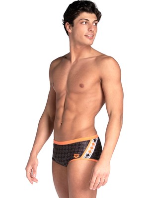 Arena 50TH Swim Low Waist Erkek Siyah Yüzücü Düşük Bel Mayo 006191503