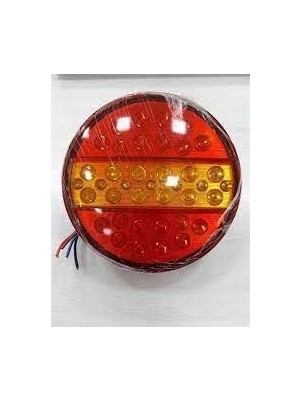 Ölmez Ledlı Stop Lamba Yuvarlak 3 Fonksıyonlu