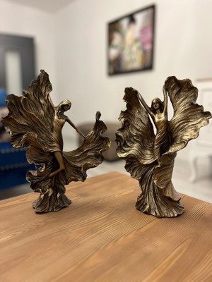 Nar Art Dans Eden Kız Ikili Biblo