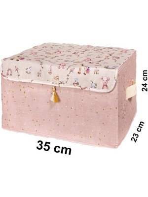 Sözok Ticaret Baby Çok Amaçlı Kapaklı Kutu Düzenleyici Maxi (35X24X23CM)