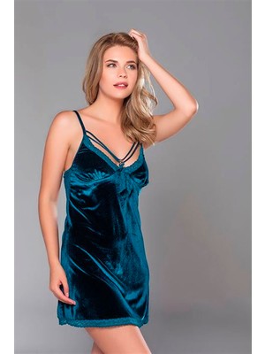 MiraLive Moonlight Kadife Fantazi Gecelik 288