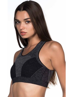 MiraLive Siyah Emay 4026 Double Sütyen Korse