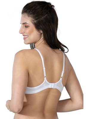 Beyaz Mı Emay 1417 Modal Cotton Kaplı Sütyen