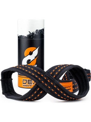 Dex Supports Ağırlık Kaldırma Kayışı , Halter Kayışı Fitness Crossfit 8 Loop Lifting Straps 2'li Paket