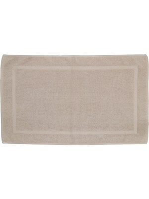 Özhane Tekstil %100 Pamuk Vintage Bukle 50X75 Çerçeveli Ayak Havlusu (1 Adet)