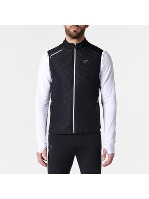 Decathlon Kalenji Erkek Koşu Yeleği - Siyah - Warm+