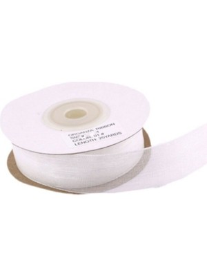 Depposite Organze Kurdele 30 mm - 22 M Beyaz
