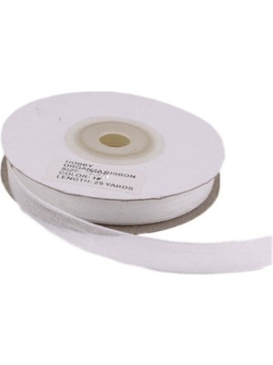 Depposite Organze Kurdele 10 mm - 22 Metre Beyaz