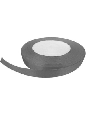 Depposite Saten Kurdele Ince 6 mm - 240 Metre Siyah