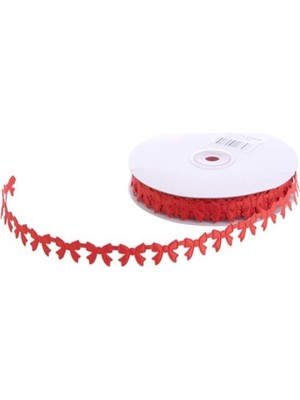 Depposite Kurdele Fiyonk Modeli 2 cm - 18 Metre Kırmızı