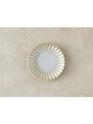 English Home Fiore New Bone China Tatlı Tabağı Gri