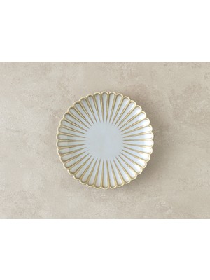 English Home Fiore New Bone China Pasta Tabağı Gri