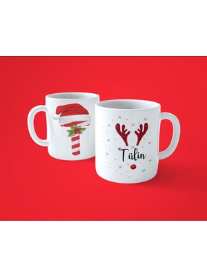 Hesaplısı Burada Yeni Yıla Özel T Harfli Isim Basılı Kupa Bardak