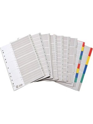 Bafix Seperatör 1-10 Rakamlı Plastik A4