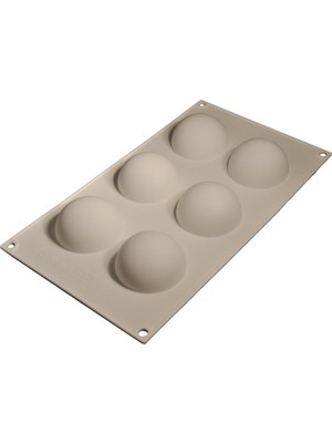 Cesil Pcs -6'lı Yarım Küre Silikon Kalıp