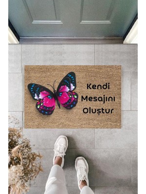 Stok Shop Dijital Baskı Kişiye Özel Iç Kapı Dekorasyon Paspas  PS11234