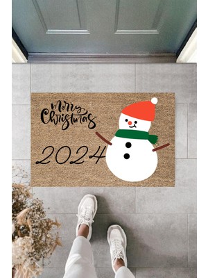 Stok Shop Kapı Önü Paspası Yeni Yıl Konsepti Dijital Baskı PY-175111218