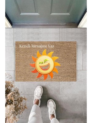 Stok Shop Dijital Baskı Kişiye Özel Iç Kapı Dekorasyon Paspas  PS11200