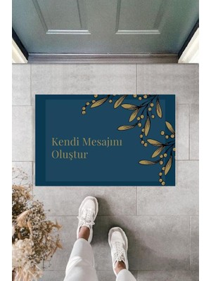 Stok Shop Dijital Baskı Kişiye Özel Iç Kapı Dekorasyon Paspas  PS11208