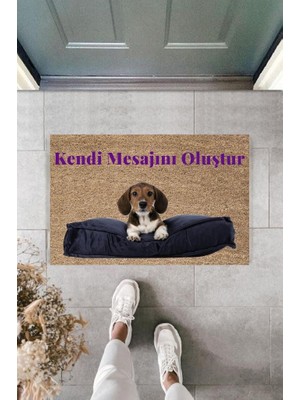 Stok Shop Dijital Baskı Kişiye Özel Iç Kapı Dekorasyon Paspas  PS11227