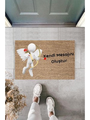 Stok Shop Dijital Baskı Kişiye Özel Iç Kapı Dekorasyon Paspas  PS11246