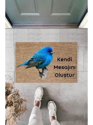 Stok Shop Dijital Baskı Kişiye Özel Iç Kapı Dekorasyon Paspas  PS11233