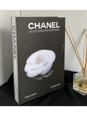 Vogue & Chanel Siyah Dekoratif Kitap Kutu 2’li Set