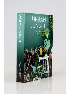 Urban Jungle Dekoratif Kitap Kutusu