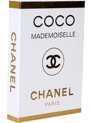 Coco Chanel Dekoratif Kitap Kutusu