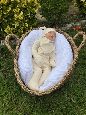 Mayu Baby Collection 7'li Natural Hastane Çıkışı, Sertifikalı  Doğal Pamuk,