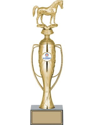 Odak Kupa - Figürlü Kupalar - At Figürlü Kupalar FG-025 A - 34 cm
