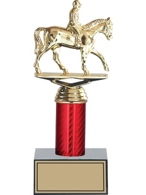 Odak Kupa - Figürlü Kupalar - At / Binici Figürlü Kupalar FG-004 B - 24 cm