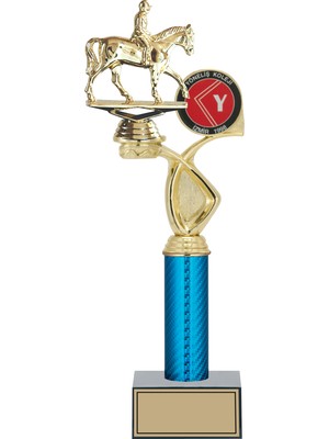 Odak Kupa - Figürlü Kupalar - At / Binici Figürlü Kupalar FG-017 A - 39 cm